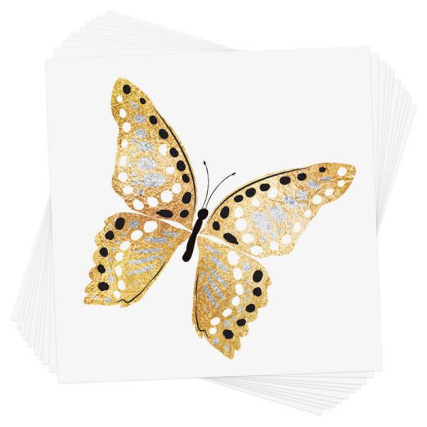 chedriel.com Butterfly Brilliant temporary tattoos stack