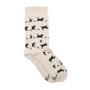 chedriel.com prancing paws crew socks cats
