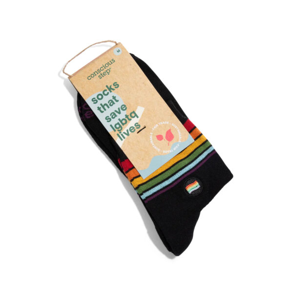 chedriel.com rainbow black quarter socks save lgbtq lives