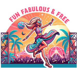chedriel.com fun fabulous free Palm Springs sticker