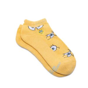 chedriel.com spongebob yellow ankle socks